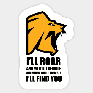 Lion R6S Sticker